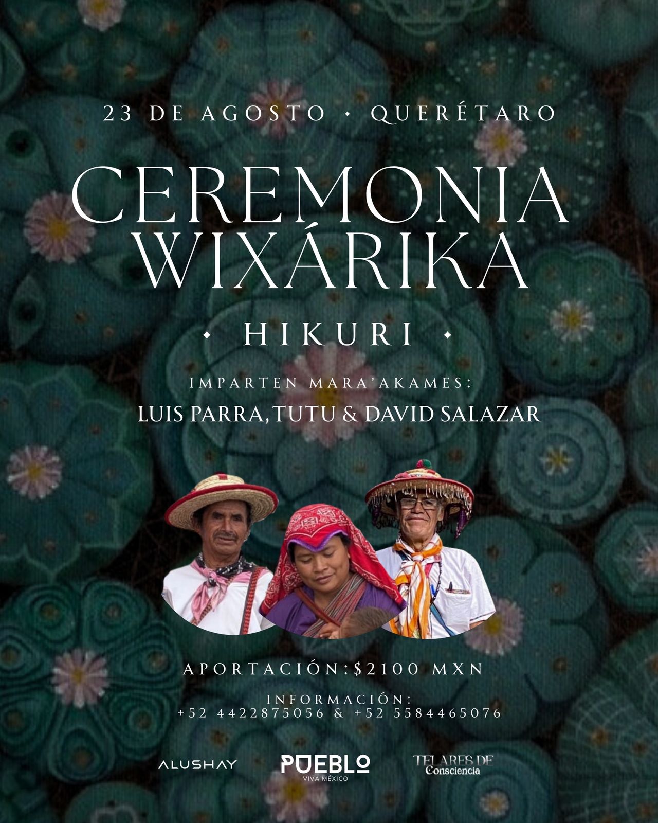 Ceremonia Wixarica en Querétaro